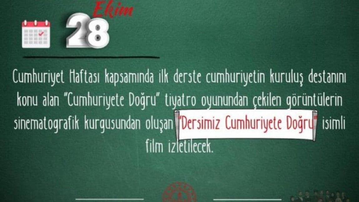 Dersimiz Cumhuriyet'e Doğru Etkinliğimiz